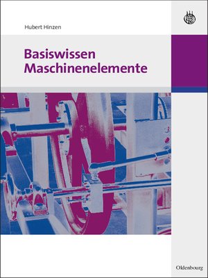 cover image of Basiswissen Maschinenelemente